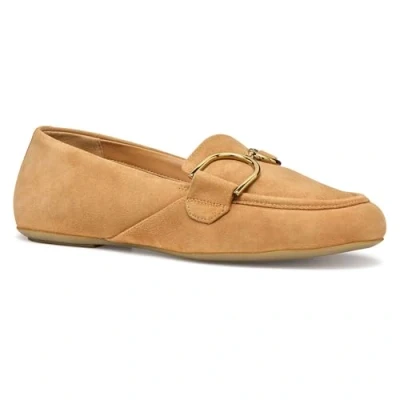 Afbeelding van Geox Palmaria Instappers, Dames, Maat: 38, Cognac Veloursleer
