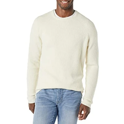 Afbeelding van Amazon Essentials Soft Touch Crewneck Herentrui met lange mouwen, ivoor, XXL