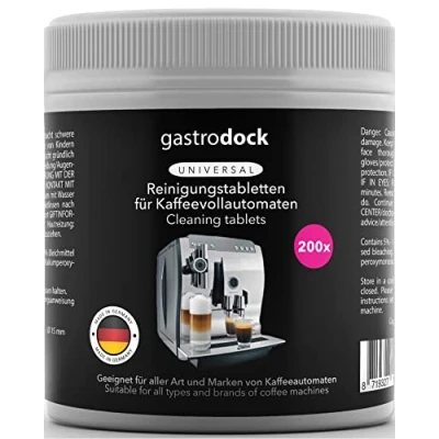 Afbeelding van Premium reinigingstabletten voor volautomatische koffiemachines, Made in Germany, reinigingstabs koffiezetapparaten, compatibel met Siemens, Jura, Krups, Bosch, Miele, Melitta, WMF
