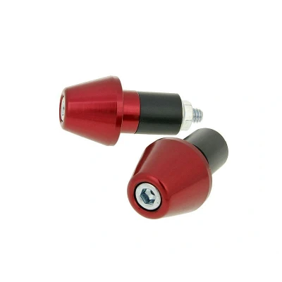 Afbeelding van Vicma Handlebar plugs 17.5 mm red, 656rj