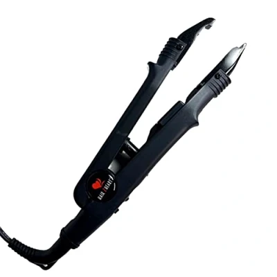 Afbeelding van hair2heart Warmtetang voor haarverlengingen Professionele Iron Fusion Tool Keratin Bonding, I Tips en U Creëer sterke, blijvende verbindingen perfecte