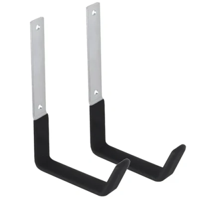 Afbeelding van Maclean Set van 2 stuks Muurbevestiging Ophanghaak staal, max. belasting 10kg, MC 480