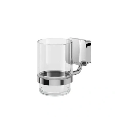 Afbeelding van Geesa topaz glashouder met glas chroom 917902 02 a