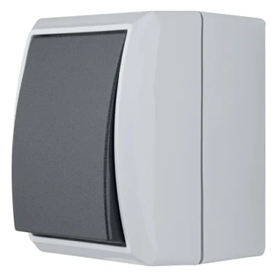 Afbeelding van REV 0511651777 Knop Compleet AquaForm Lichtgrijs