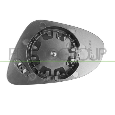 Afbeelding van PRASCO TY3287513 Spiegelglas rechts TOYOTA: Yaris III Hatchback (XP13) 1.4 D, 1.3, 1.5 Hybrid, 1.5, 1.0, 1.3 4WD 2010