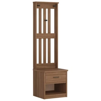 Afbeelding van vidaXL Halboom SANDENS 45x40x159,5 cm massief grenenhout