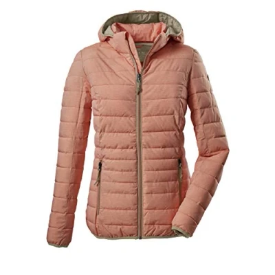 Afbeelding van G.I.G.A. DX Uyaka Stripe Casual functionele jas in dons look met afritsbare capuchon