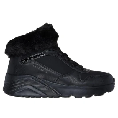 Afbeelding van Skechers UNO LITE Veterboots voor kinderen, Maat: 29, Black Textiel/ synthetisch