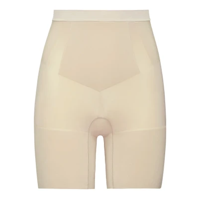 Afbeelding van Spanx Oncore Midthigh Short Shapewear, Dames, Maat: 42 44, Soft nude