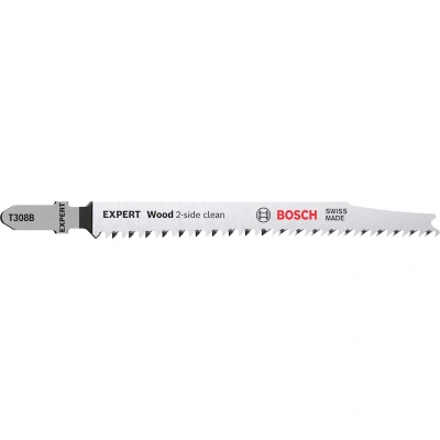 Afbeelding van Bosch T308B Expert Decoupeerzaagblad Wood Clean (25 Stuks)