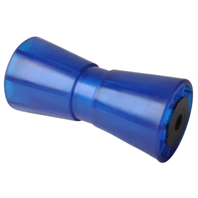 Afbeelding van Knott 194x90 mm kielrol blauw 17 naafdiameter