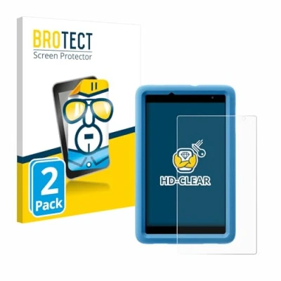 Afbeelding van BROTECT Screenprotector voor Blackview Tab A5 Kids Folie Beschermfolie transparant (2 Stuks)