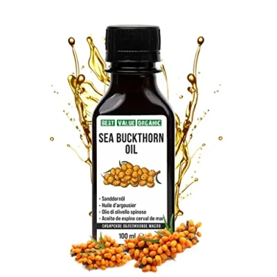 Afbeelding van Siberische Duindoornolie 100 Ml, Ongeraffineerd Extra Vierge Rauw Natuurlijk