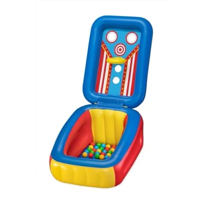 Afbeelding van Bestway Opblaasbare Kinderzwembad met Ballen 110x81x62 cm +2 Jaar Tuin 52635