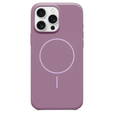 Afbeelding van Beats case voor iPhone 16 Pro Max MagSafe, krasbestendige beschermingscase, dun en licht, voering van microvezel dieppurper