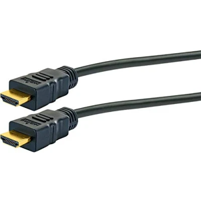 Afbeelding van Schwaiger high speed HDMI kabel met ethernet, 1,5 m, zwart, stekker &gt; stekker, Ultra HD, 4K, 3D, 18 Gbit/s