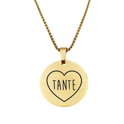 Afbeelding van Ketting RVS Rond Goud Oom