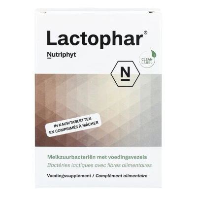Afbeelding van Nutriphyt Lactophar Tabletten 90TB