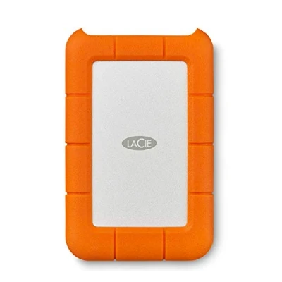 Afbeelding van LaCie Rugged Mini, 2TB, 2.5&#039;, Portable External Hard Drive, for PC and Mac, Shock, Drop Pressure Resistant, 2 year Rescue Services (LAC9000298)