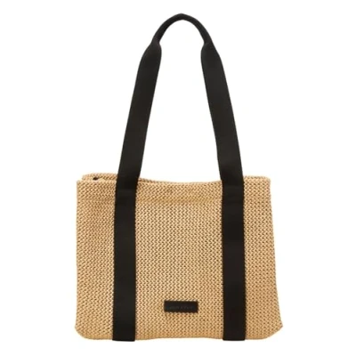 Afbeelding van Marc O&#039;Polo Schoudertas Runja Shopper Black Lichtbruin
