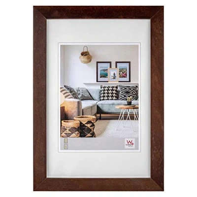 Afbeelding van walther design fotolijst walnoot 50 x 70 cm Mooie houten lijst HQ070N