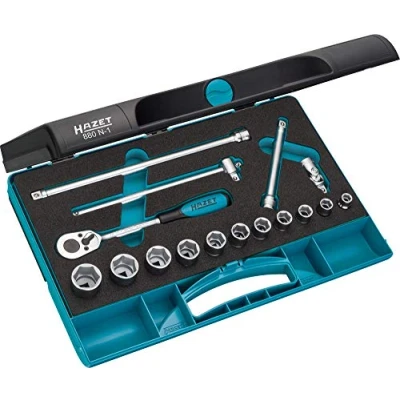 Afbeelding van Hazet 880N 1 Dopsleutelset Metrisch 3/8 (10 mm) 16 delig