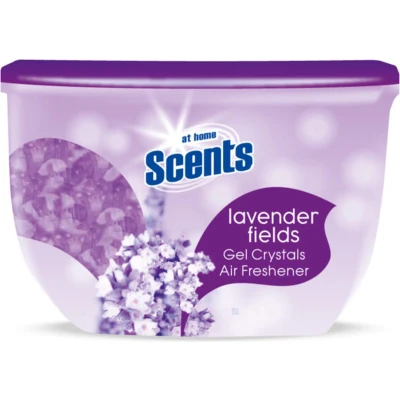 Afbeelding van 12x At Home Luchtverfrisser Gel Kristallen Lavendel 150 gr