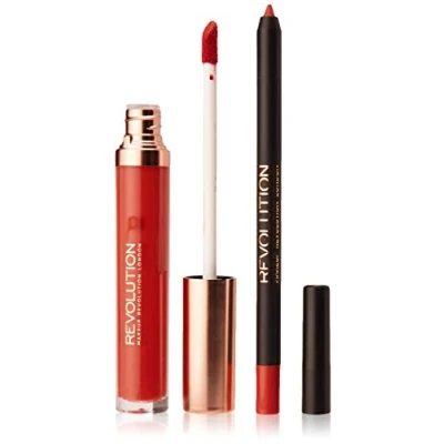 Afbeelding van Makeup Revolution Retro Luxe Matte Lip Kit Regal
