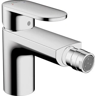 Afbeelding van hansgrohe vernis blend a ngreeps bidetmengkraan met pop up trekwaste metaal chroom 71218000