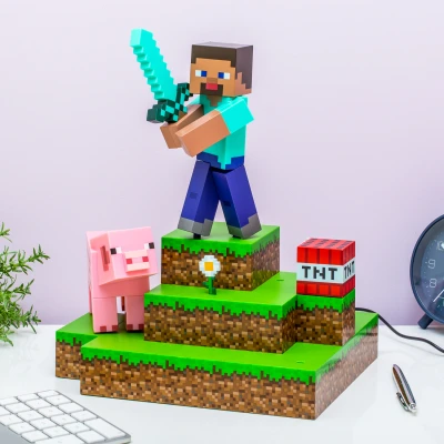 Afbeelding van Minecraft Diorama Lamp van Paladone