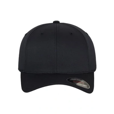 Afbeelding van Flexfit Unisex Baseballcap Wooly Combed zonder sluiting, voor heren, dames en kinderen, uniseks
