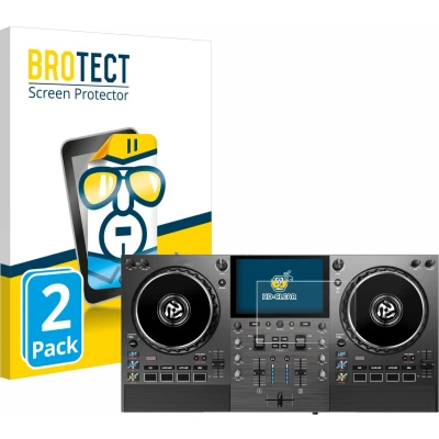 Afbeelding van BROTECT Screenprotector voor Numark Mixstream Pro Go Folie Beschermfolie transparant (2 Stuks)