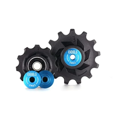 Afbeelding van BBB Fietsderailleur Katrol 11 T en 13 Achter Shimano Speed Jockey Wielen Roller Urban Racefiets MTB Fiets RollerBoys 11T BDP 08, Zwart
