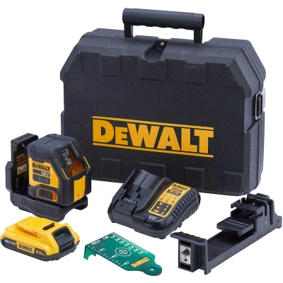 Afbeelding van DeWALT DCLE34021D1 Accu Kruislijnlaser Groen 18V XR 2.0Ah in TSTAK QW
