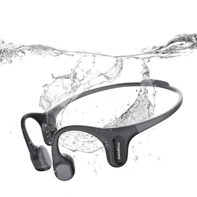 Afbeelding van mojawa Run Plus Sport Koptelefoon met Botgeluid, Conform IP68 Waterdichte Zwemhoofdtelefoon