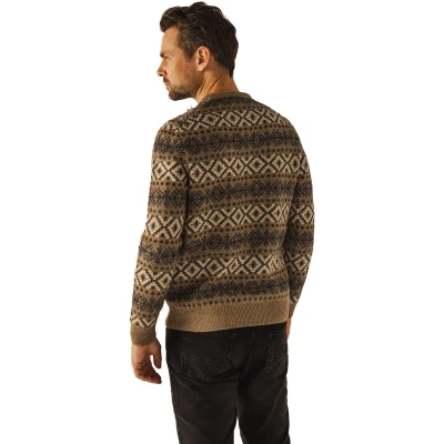 Afbeelding van State of Art Allover Print Bruin/dessin 4XL