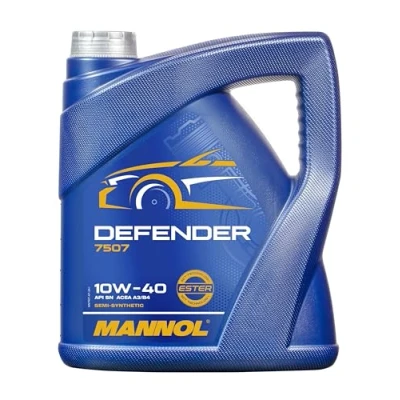 Afbeelding van MANNOL Defender 10W 40 API SL/CF motorolie, 4 liter