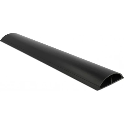 Afbeelding van Delock kabelgoot 8,9 x 2,1 cm lengte 1 m zwart