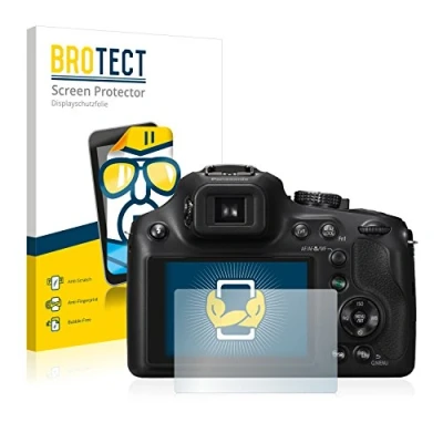Afbeelding van BROTECT Screenprotector voor Panasonic Lumix DMC FZ72 Folie Beschermfolie transparant (2 Stuks)