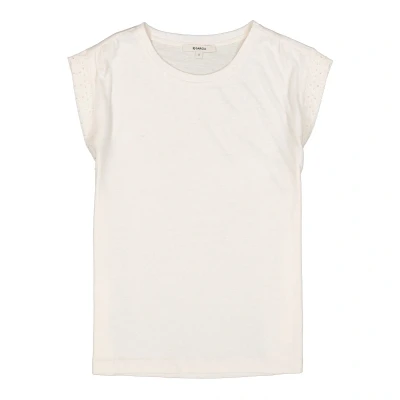 Afbeelding van GARCIA Tshirt Effen Wit XS