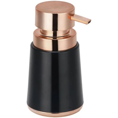 Afbeelding van MSV Zeeppompje/dispenser Coruna PS kunststof zwart 15 cm