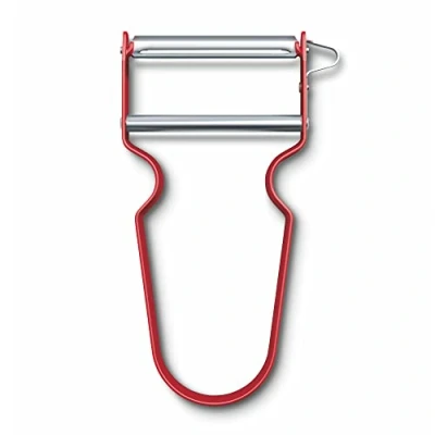 Afbeelding van Victorinox REX Peeler Iconische Dunschiller Ultra Scherp Ergonomisch Aluminium Rood