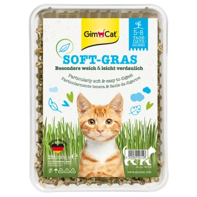 Afbeelding van Gimcat Soft Gras Kattensnack Natuur 100 g