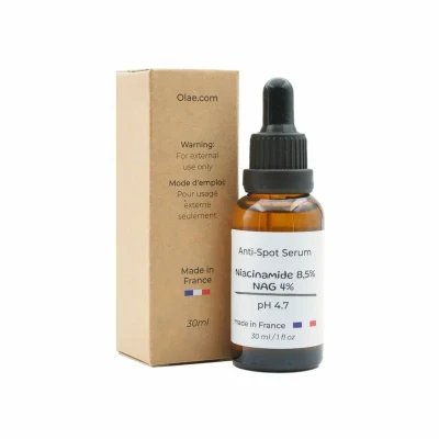 Afbeelding van Niacinamide 8,5% met 4% N Acetyl Glucosamine gezicht serum tegen hyperpigmentatie 30ml