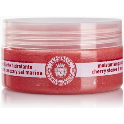 Afbeelding van LaChinata bio Kersensteen en zeezout hydraterende exfoliërende gel 250ml