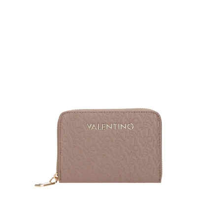 Afbeelding van VALENTINO portemonnee Falak Re Zip Around Wallet Taupe