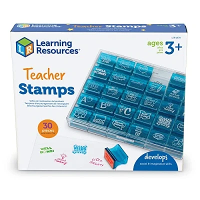 Afbeelding van Learning Resources Docent Postzegels 30 Stuks