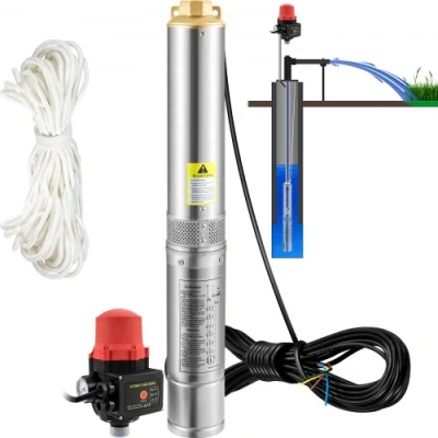 Afbeelding van VEVOR 550W diepe bronpomp pijppomp zandpomp pomp 50L/min 89m