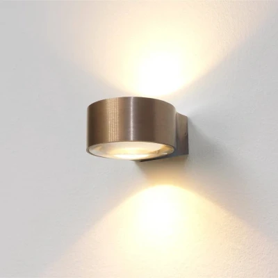 Afbeelding van Artdelight wandlamp Hudson 2 lichts 12 x6.5 cm brons