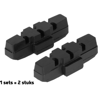 Afbeelding van Magura remblokken velgrem 50mm hydraulische 1 set geschikt voor stadsfiets &amp; mountainbike zwart slijtvast en compatibel